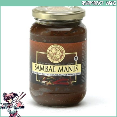 Koningsvogel - Sambal Manis - Süße Chili Paste - 375g