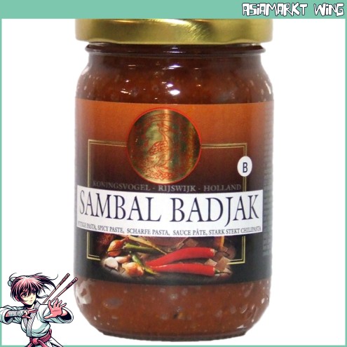 Koningsvogel - Sambal Badjak - scharfe Chilipaste - 200g
