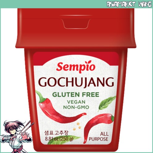 Sempio - Glutenfreie Gochujang - Korean Chili Paste - 250 g