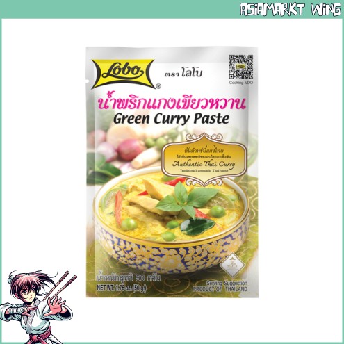 Lobo - Grüne Thai Currypaste - 50 g