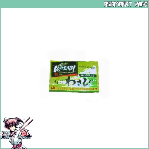 S&B - Wasabi Paste in Mitnahme Tütchen Neriwasabi Kobukuro - 5 g