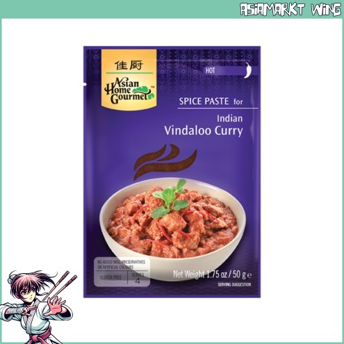 AHG - Würzpaste für indisches Vindaloo Curry - 50 g