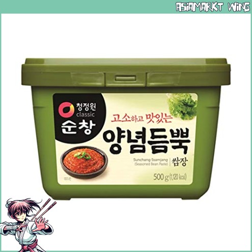 Koreanische Sojabohnenpaste - gewürzt - Sunchang Ssamjang - 500g