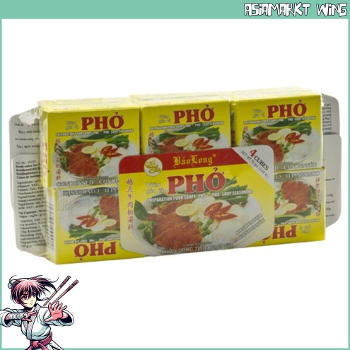 Bao Long - Pho Bò - Bouillonwürfel - Rindfleisch - 75g